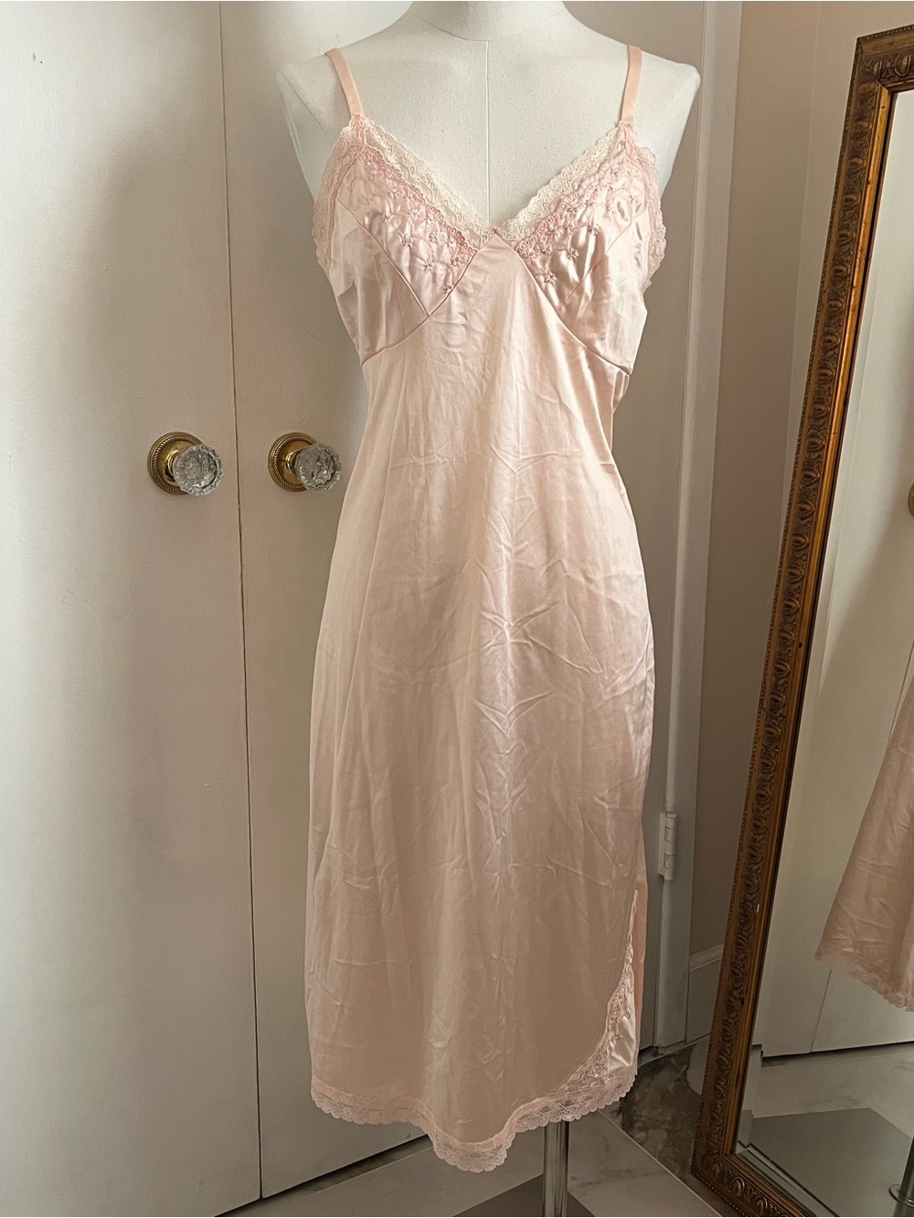 Vintage pink nightgown
